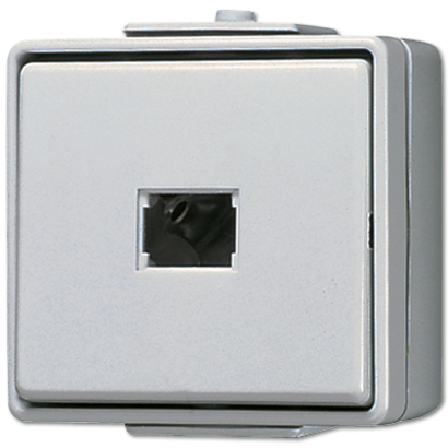 JUNG Кнопка для накладного монтажа без фиксации, однополюсная с НО контактом IP44 631W