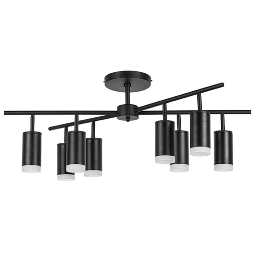 Lightstar LR7283780 Люстра RULLO 8х50W GU10 ЧЕРНЫЙ (571728+214437-8+202430-8), шт