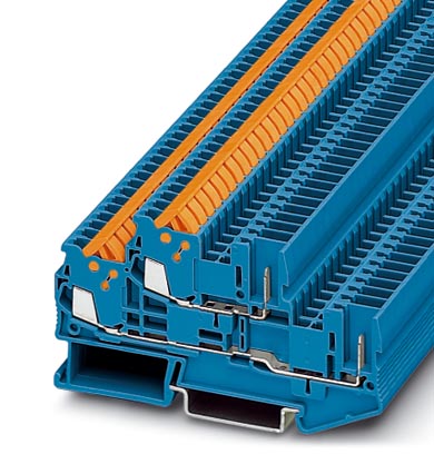 Phoenix Contact QTTCB 1,5/ 2P BU Двухъярусные клеммы 3050206