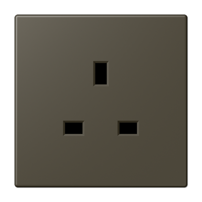 JUNG Накладка для механизма розетки арт. 3521EINS дюропласт Les Couleurs® Le Corbusier LC2521P32140