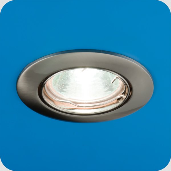 Italmac Gamma 51 1 06 Светильник встраиваемый MR16 1x50W GU5.3 никель повор.