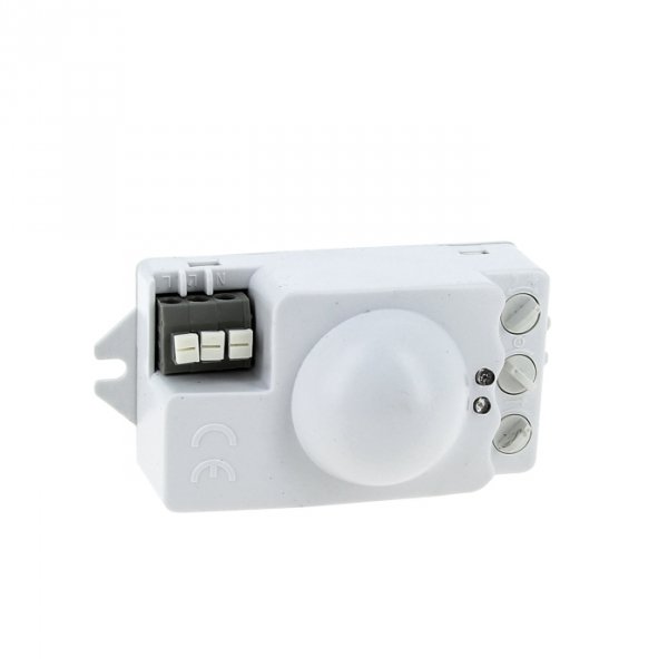 EKF PROxima Микроволновый датчик движения бел. 1200Вт 360гр. до 20м IP20 MW-700