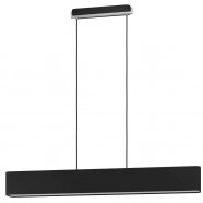 Eglo 39967 Подвесной потолочный светильник (люстра) SAVAZZA, 4x40W, E27, L1165, B120, H1500, сталь, черный, серебряный/текстиль, пластик, черный, белы