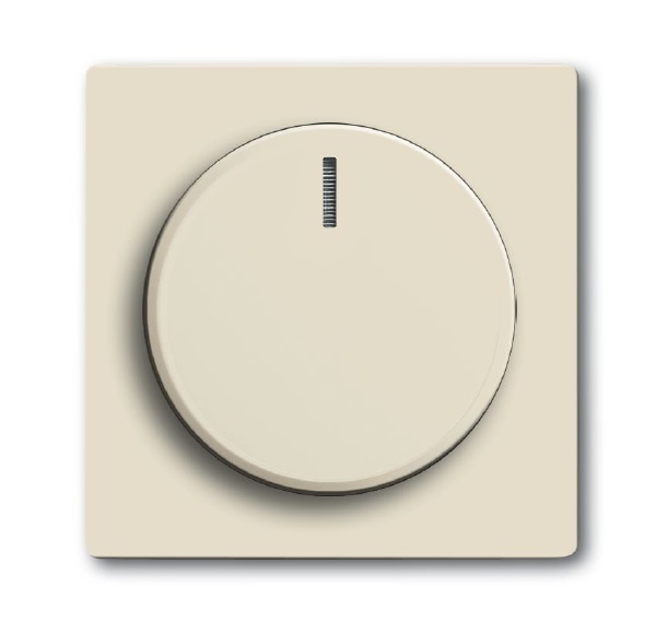 ABB BJE Solo/Future Крем Накладка для поворотного светорегулятора с ручкой и лампой 2CKA006599A2951