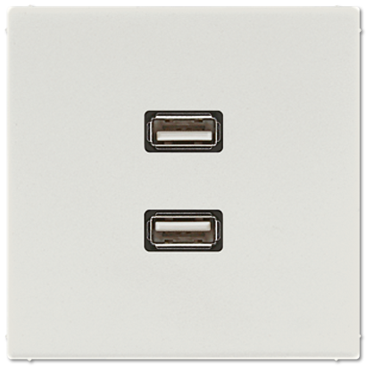 JUNG Мультимедиа разъём, светло-серый MALS1153LG