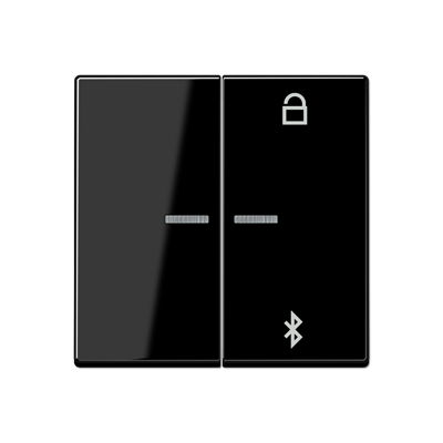 JUNG Таймер универсальный Bluetooth, чёрный A1751BFBTSW