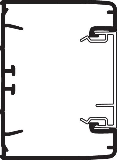 Купить SE OptiLine 45 Короб 75х55мм 45мм с крышкой алюминий ISM10150