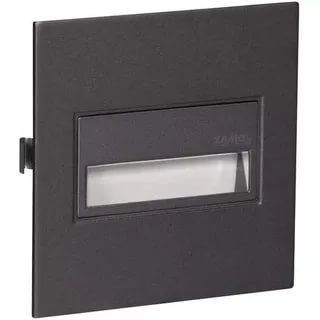 Zamel Светильник SONA Черный/Хол.бел. в монт.коробку, с квадратной рамкой 14V DC 14-211-61 Zamel Светильник SONA Черный/Хол.бел. в монт.коробку, с квадратной рамкой 14V DC 14-211-61