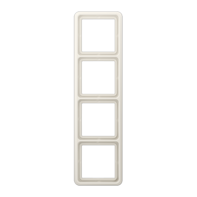 JUNG CD Бежевая Рамка 4-ая ударопрочная ударопрочная CD584WUW