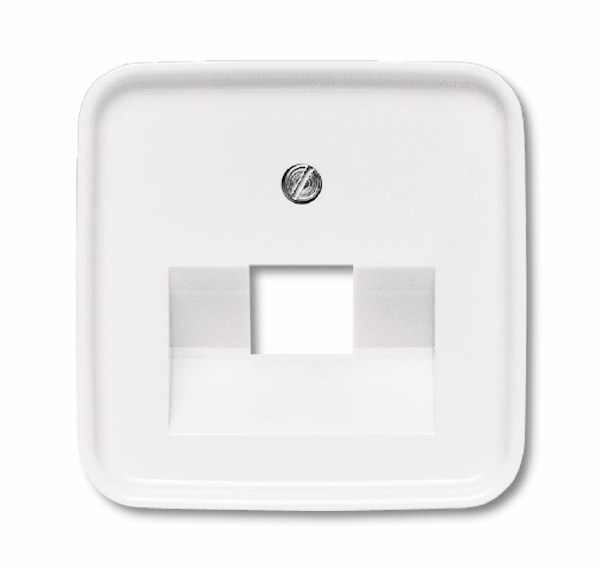 ABB BJE Reflex Накладка 1-й ТЛФ и комп розетки наклонной (мех 213/16) 2CKA001753A8394