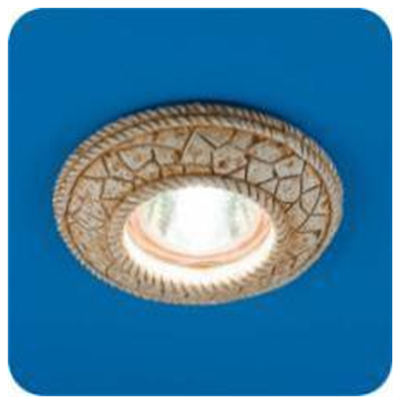 Italmac Verona 51 20 20 Светильник неповоротный античный кмаень MR 16