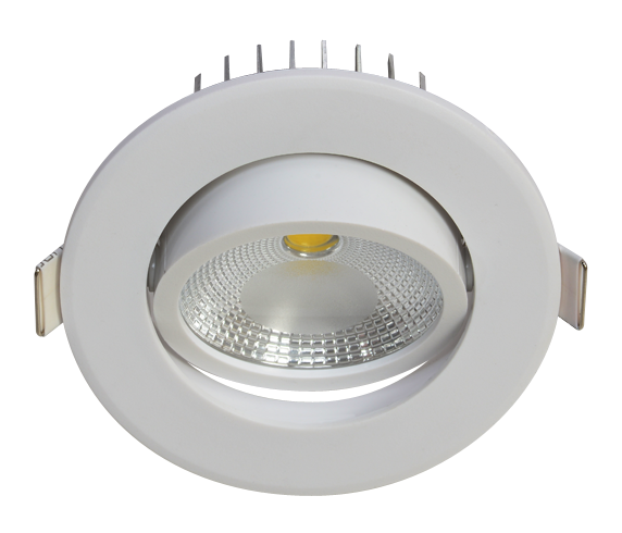 Купить Jazzway Прожектор PSP-R 8552R 5W 4000K 30° встр/круг White IP40 .1038074