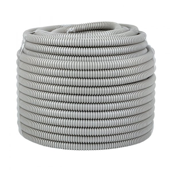 EKF PROxima Труба гофр. ПВХ Plast с зондом d16мм (50м.)