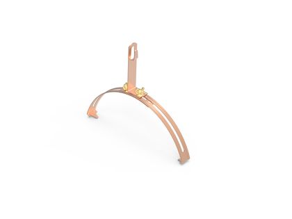 DKC Коньковый регулируемый зажим, медь