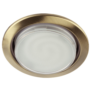 ЭРА KL35 GD Золото Светильник под лампу Gx53,220V,13W