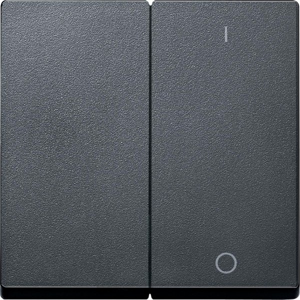 Купить SE Merten SM Антрацит Две клавиши с пиктограммой «вкл» и «откл» MTN312014