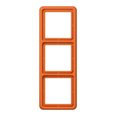 JUNG CD 500 Оранжевая Рамка 3-ая CD583O