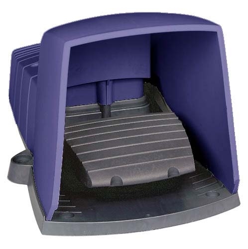 Купить SE Голубой пластиковый педальный переключатель НО+НЗ XPEB311