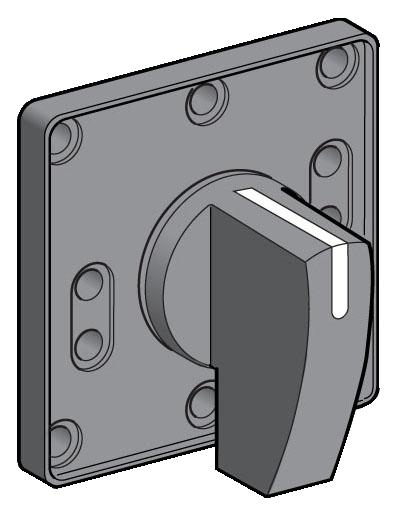 SE Головка кнопки 45х45 KDG3H