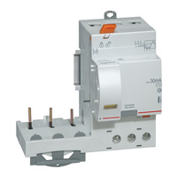 Купить Legrand DX3 Дифференциальный блок 3P 40A 30mA (АС) 410471