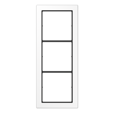 JUNG FD Design Белая Рамка 3-ая FD983WW