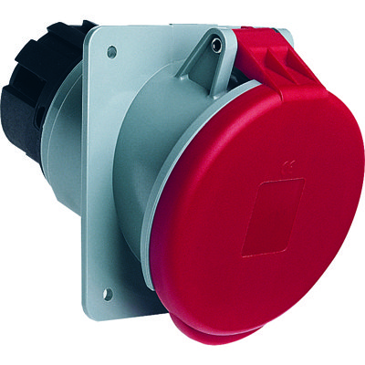 ABB Розетка на панель угловая 63A, 3P+N+E, 380V, IP44 2CMA167430R1000