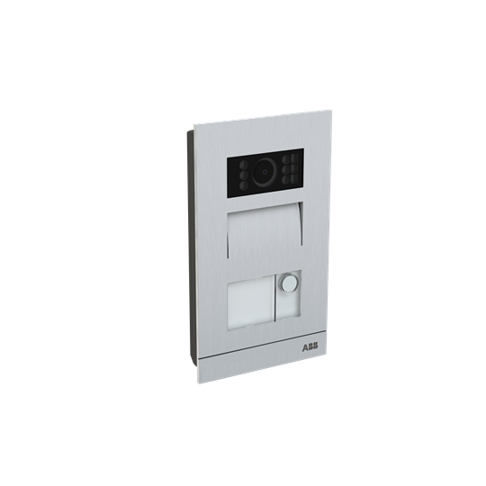 Купить ABB Станция вызова, моноблок, мини,с одной клавишей, в комплекте с монтажной коробкой 2TMA070010A0016