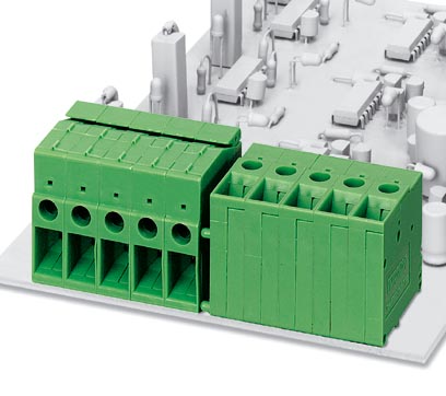 Phoenix Contact Клеммные блоки для печатного монтажа FRONT 4-H-6,35 1703050
