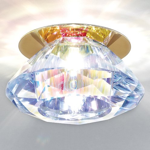 Ambrella Светильник D8016 Multi//GG5,3 D105 mm PR GOLD