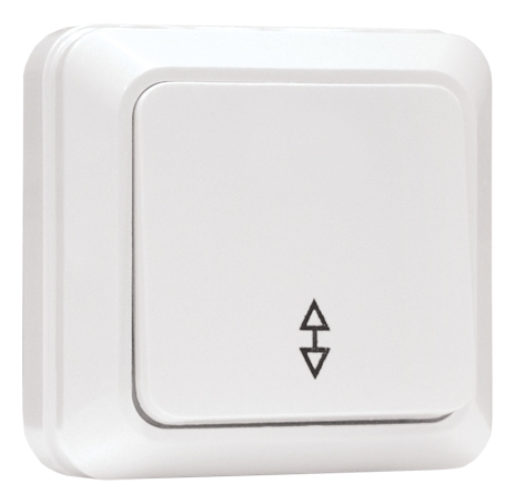 EKF PROxima Рим Выключатель проходной 1-клавишный 10А белый