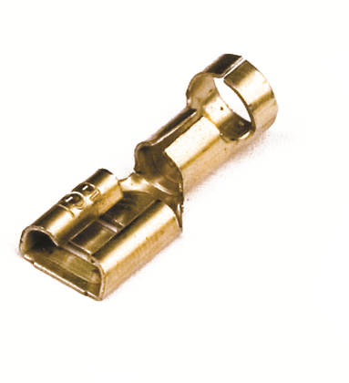 DKC Наконечник плоский (розетка) 2,5-6 кв.мм 6,3х0,8 мм (РП-М)