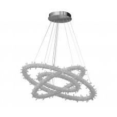 Kink Light 07875-80+60+40,02 Подвес Лиам хром d40+60+80 h120 Led 113W (3000K)