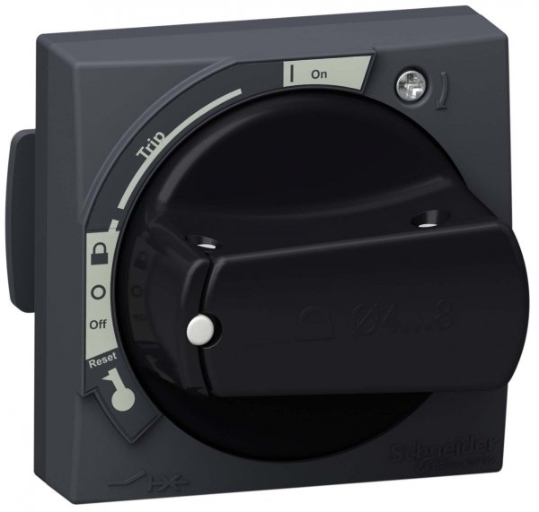 SE GV2 Черная Рукоятка универсальная IP54 GVAPB54