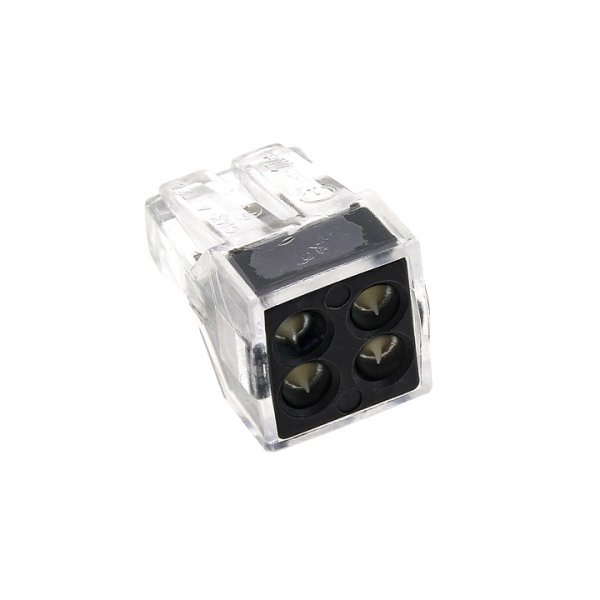 EKF PROxima Строительно-монтажная клемма СМК 773-104 4 отверстия 1,0-2,5мм2 (100шт.)