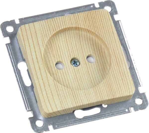 Hegel Мастер внутр Сосна РС16-402-02 Розетка, со шторками, механизм