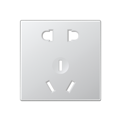 JUNG Розетка со шторками китайского стандарта A3521-5CNALPL