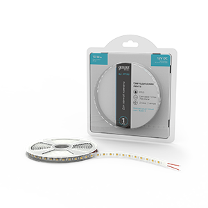 Gauss Лента Basic 12V 10W/m 700lm/m 4000K IP65 LED 3m 1/100 BT052