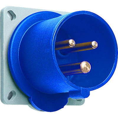 ABB Вилка панельная прямая 16A, 2P+E, IP44 2CMA193338R1000 ABB Вилка панельная прямая 16A, 2P+E, IP44 2CMA193338R1000