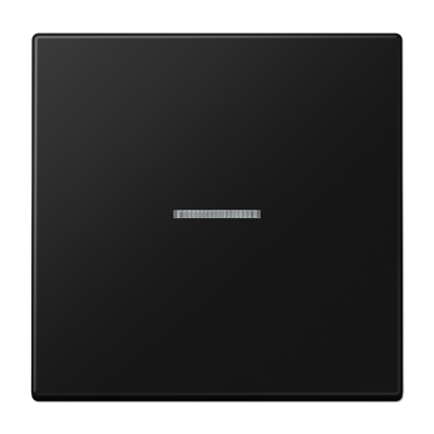 JUNG LS 990 Черный матовый Клавишадля KNX кнопки, 1 группа, с подсветкой и символами"стрелки" LS101KO5SWM