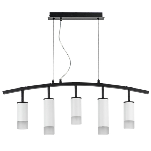 Lightstar LR7353638621 Люстра RULLO 5х50W GU10 ЧЕРНЫЙ/БЕЛЫЙ (571735+214436-3+214486-2+202431-5), шт