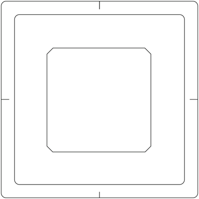 JUNG Липучка для радиопередатчика 80KLEFO