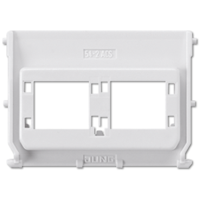 JUNG Монтажная вставка для разъемов соединительного модуля 54-2ACS