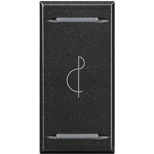 BT Axolute Антрацит Клавиша с символами для системы автоматизации для 1 функции - 1м, скрипичный ключ HS4911BE