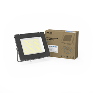 Gauss Прожектор Qplus 400W 48000lm 6500K 175-265V IP65 графитовый LED 690511400 Gauss Прожектор Qplus 400W 48000lm 6500K 175-265V IP65 графитовый LED 690511400