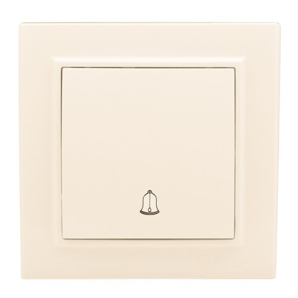 EKF Basic Минск Бежевый Кнопка звонка , 10А, СП