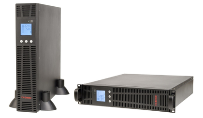 DKC Онлайн ИБП, Small Convert, 1000VA/900W, Rack 2U, без АКБ SMALLC1EXTI