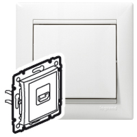 Купить Legrand Valena Крем Розетка HDMI 774185