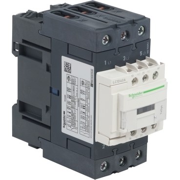 Купить SE Contactors D Telemecanique Контактор 3P Everlink AC3 440В 40A катушка управления 110В AC 50/60Гц LC1D40AF7