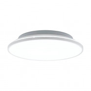 Eglo 99726 Накладной светильник CRESPILLO, LED 21,6W, 2400lm, H65, Ø380, пластик, белый