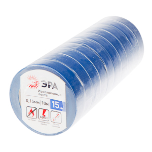 Купить ЭРА 43943/43846 ПВХ-изолента 15мм*10м синяя